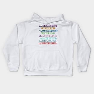 Friendship best friends design Kids Hoodie